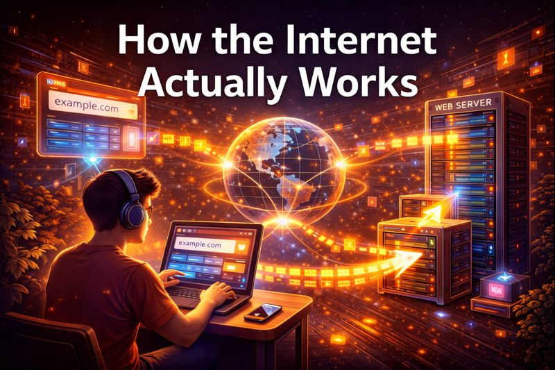 How the Internet Actually Works: From Click to Page Load