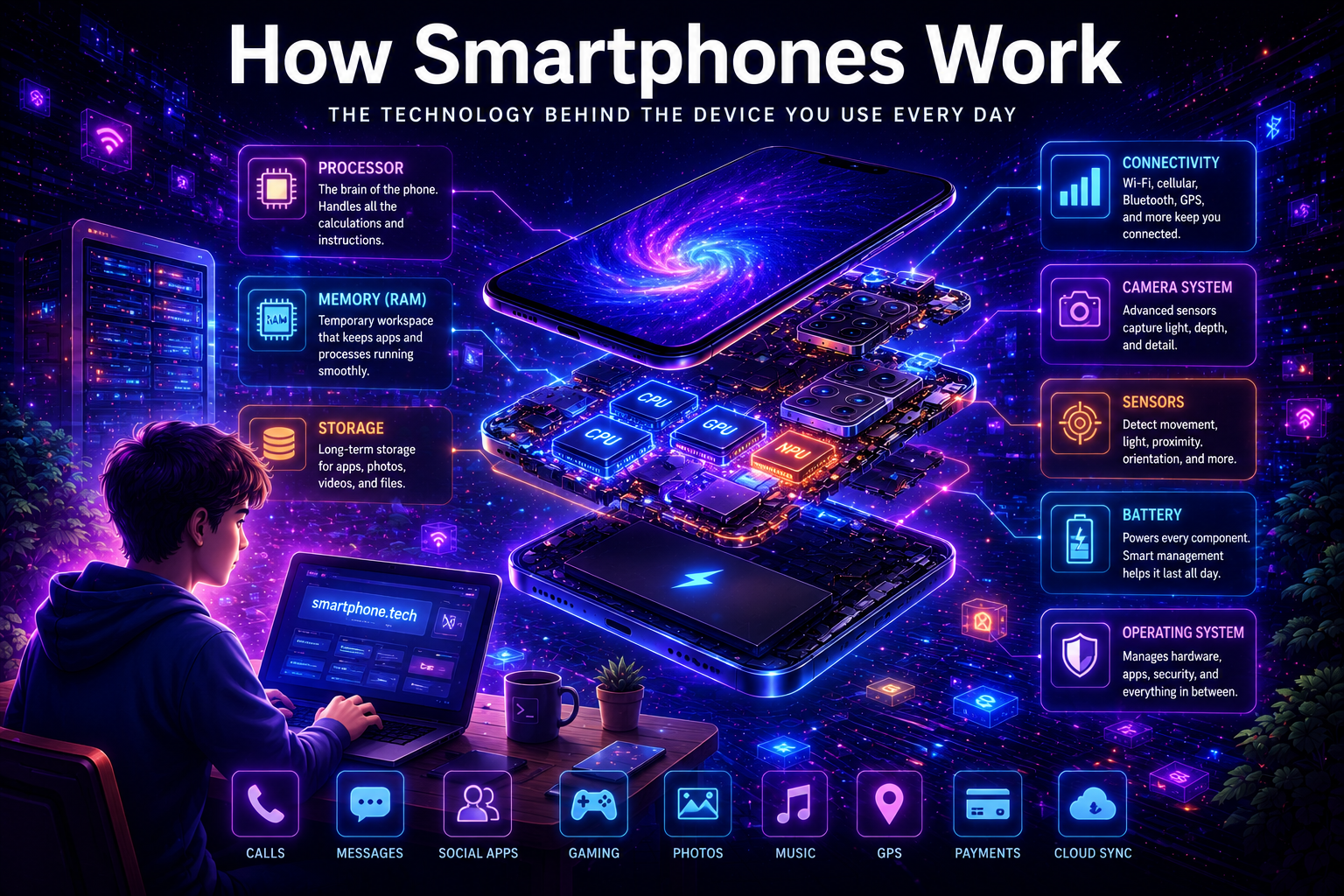 How Your Phone Actually Works: Billions of Operations in Your Pocket